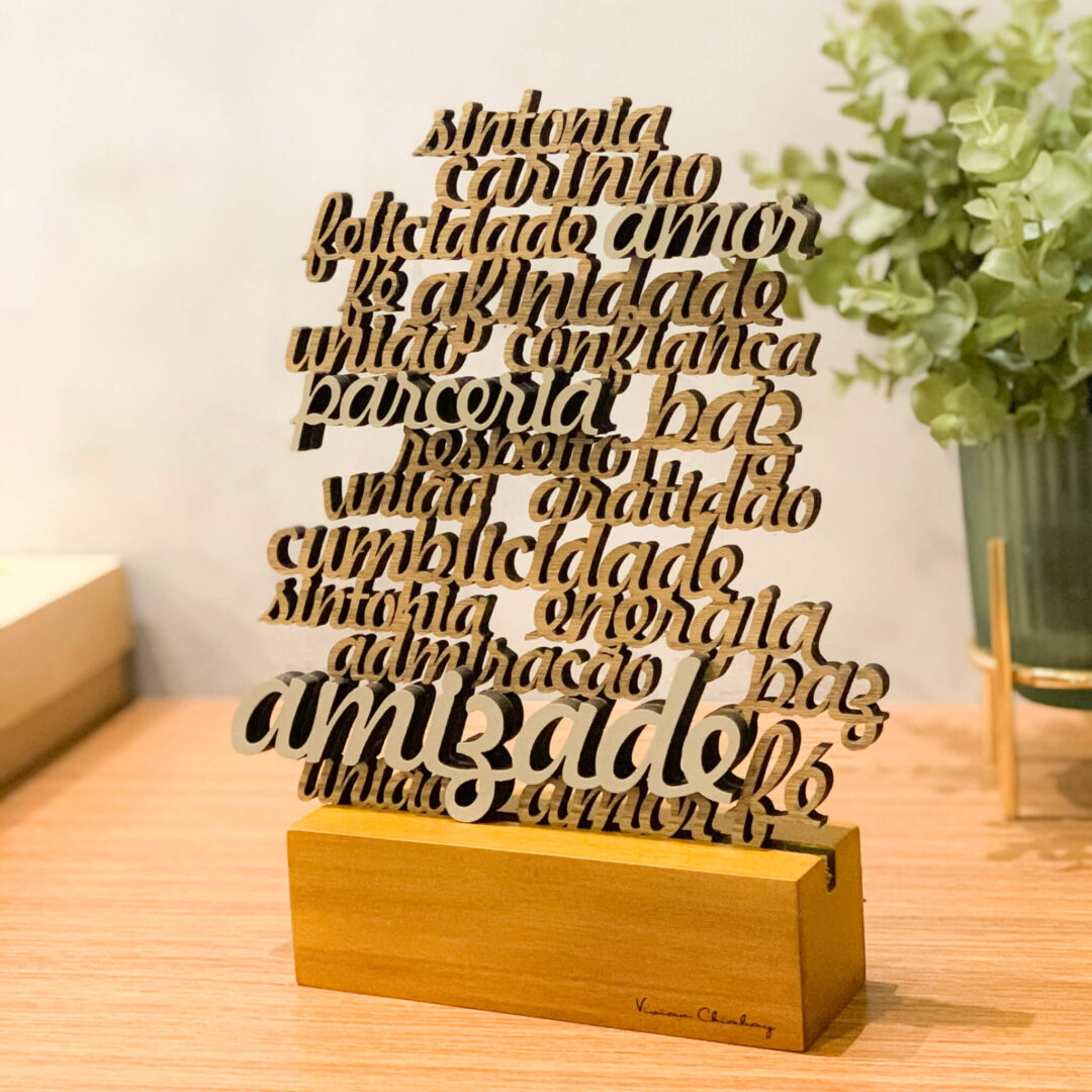 Troféu Palavras Amizade
