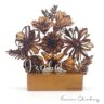 Troféu Floral Nome Personalizado