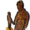 Troféu Silhueta Poá Família Pai e Filho
