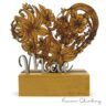 Troféu Coração Floral Mãe