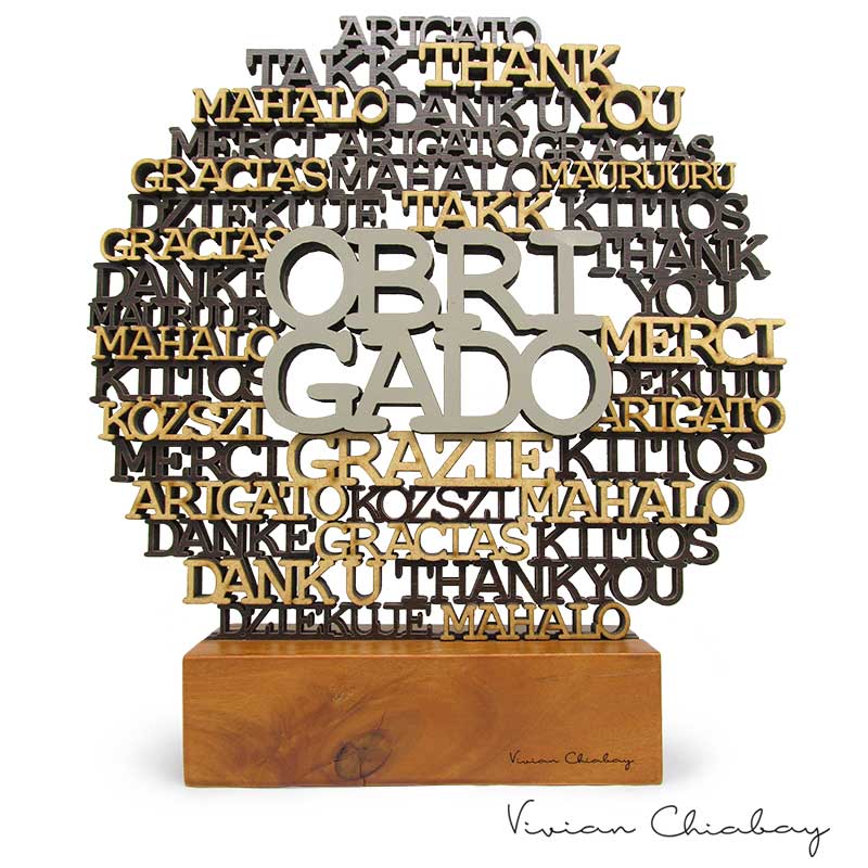 Troféu Palavras Obrigado
