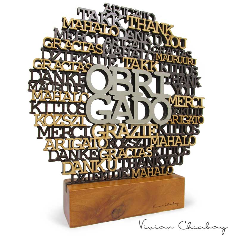 Troféu Palavras Obrigado