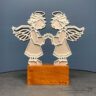 Troféu Lembranças Batismo Anjinhos Querubins