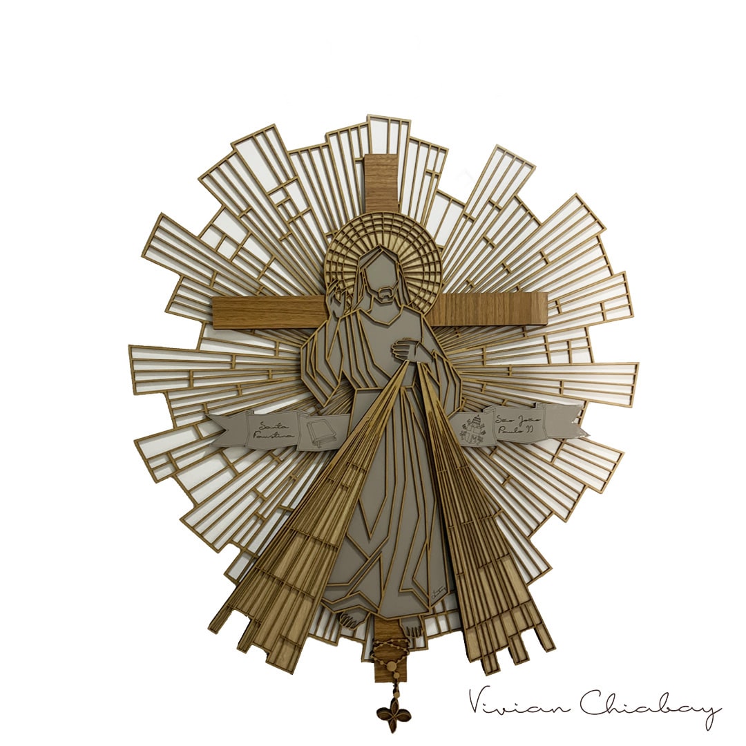 jesuseditado Painel Jesus Misericordioso
