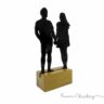 Troféu Silhueta Casal Homem e Mulher